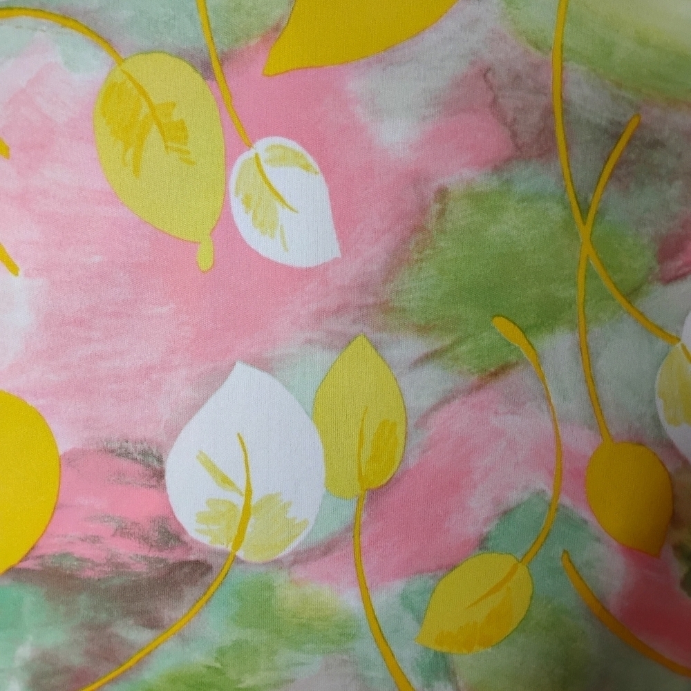 Center Stage Vintage 70s Pastel Blouse Size M - Picture 5 of 10